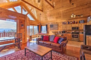 Interior - Pigeon Forge Mountain Cabin: Hot Tub & Resort Pool (Sevierville)