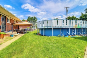 Property grounds - Detroit Home w/ Pool & Yard, 15 Mi to Downtown! (Redford)