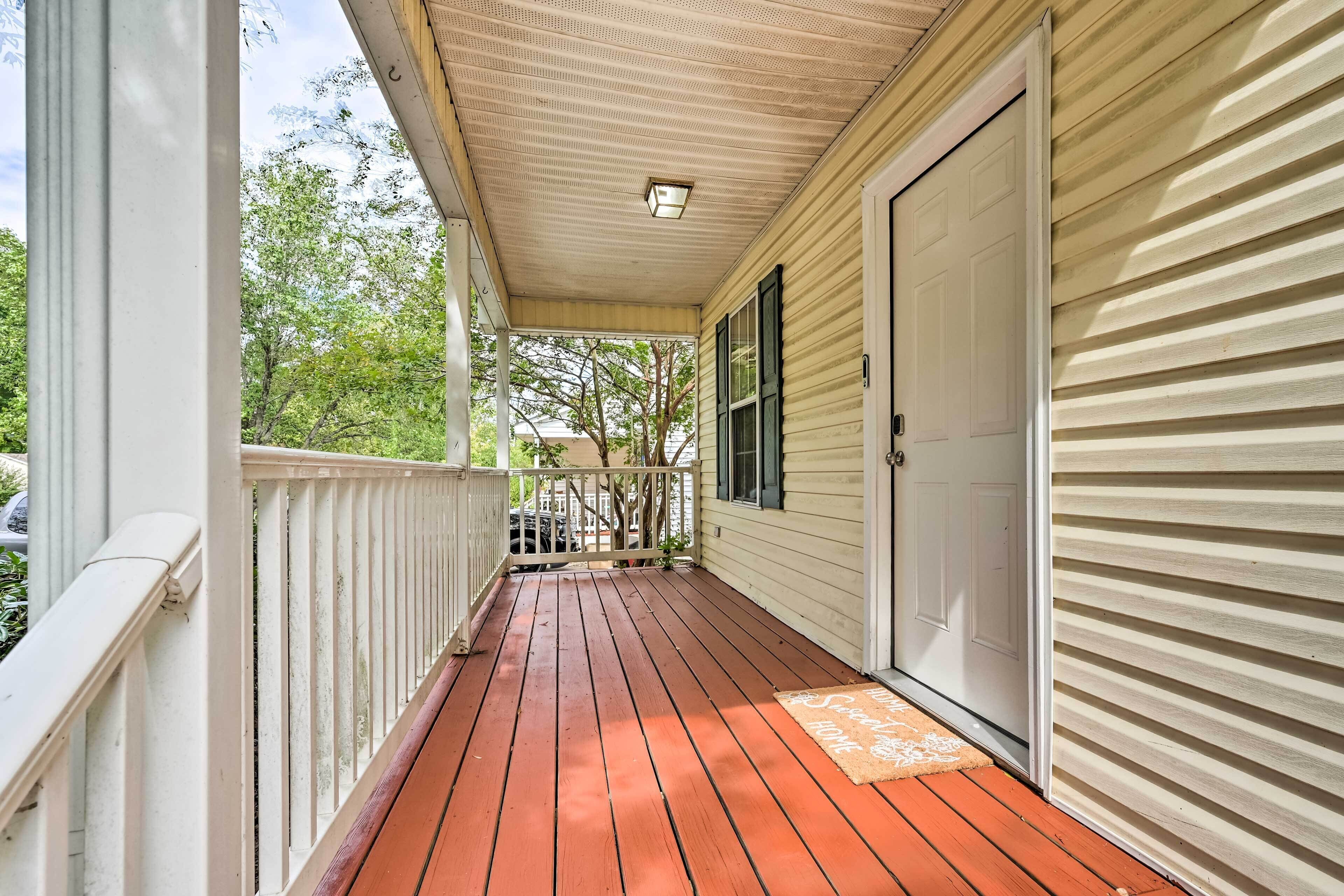 Charming Greensboro Getaway w/ Large Backyard