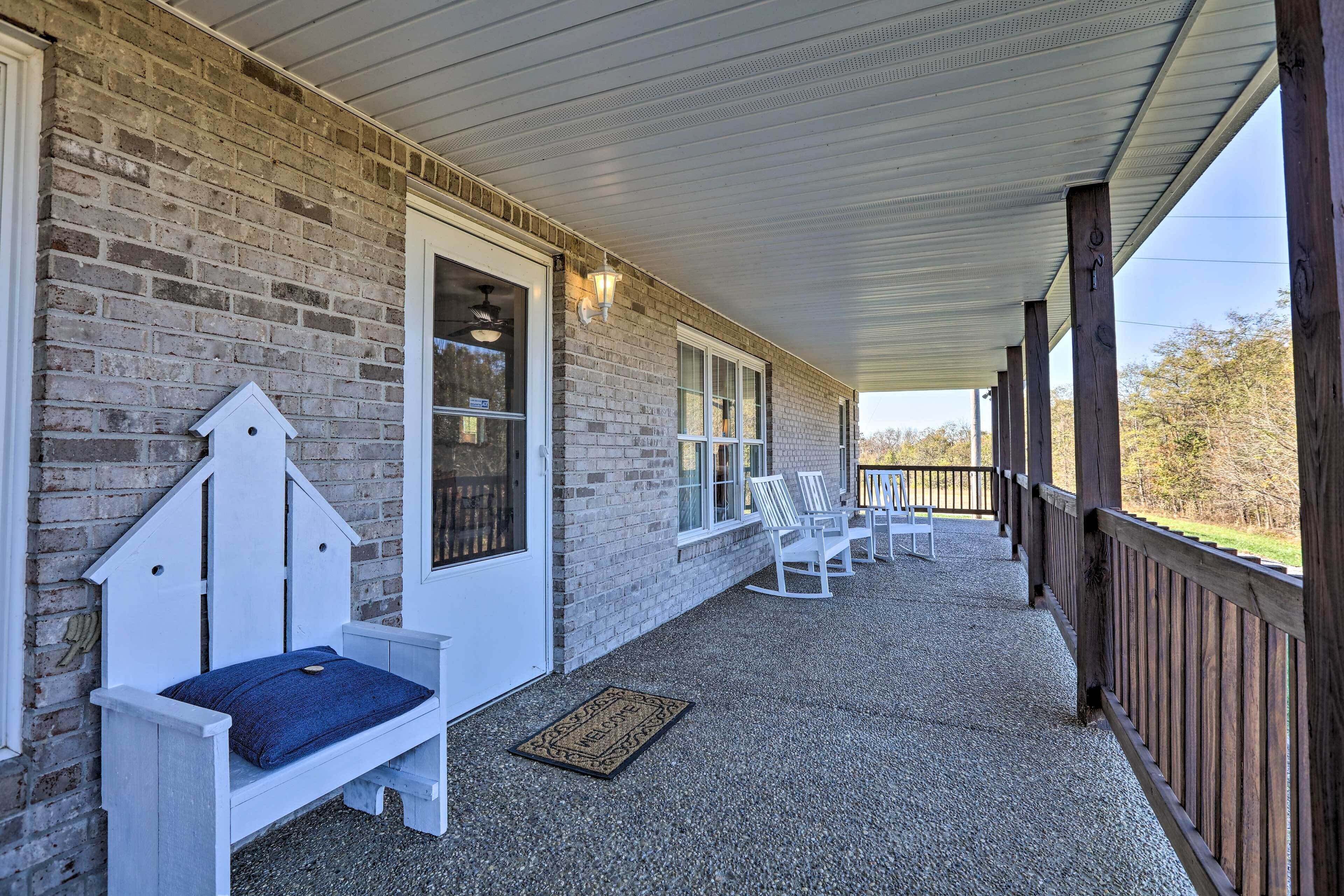 Family Farmhouse on 160-acre Ranch w/ Hiking Trail