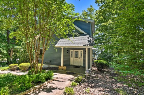 Bracey Home on Lake Gaston: Furnished 2-story Dock