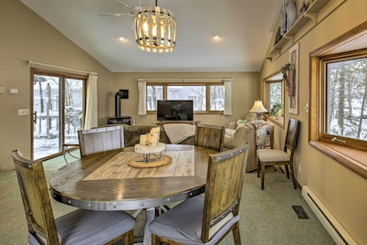 Phillips Cabin w/ Lake Views & Private Dock!
