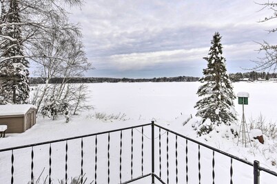 Phillips Cabin w/ Lake Views & Private Dock!