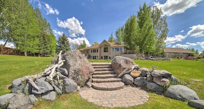 Idyllic Idaho Falls Retreat w/ River Views!