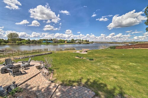 Idyllic Idaho Falls Retreat w/ River Views!