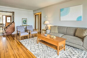 Televisión, chimenea