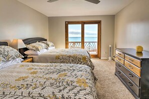 3 habitaciones y ropa de cama