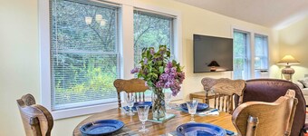 Near Ice Fishing & Snowmobiling: Frankfort Home