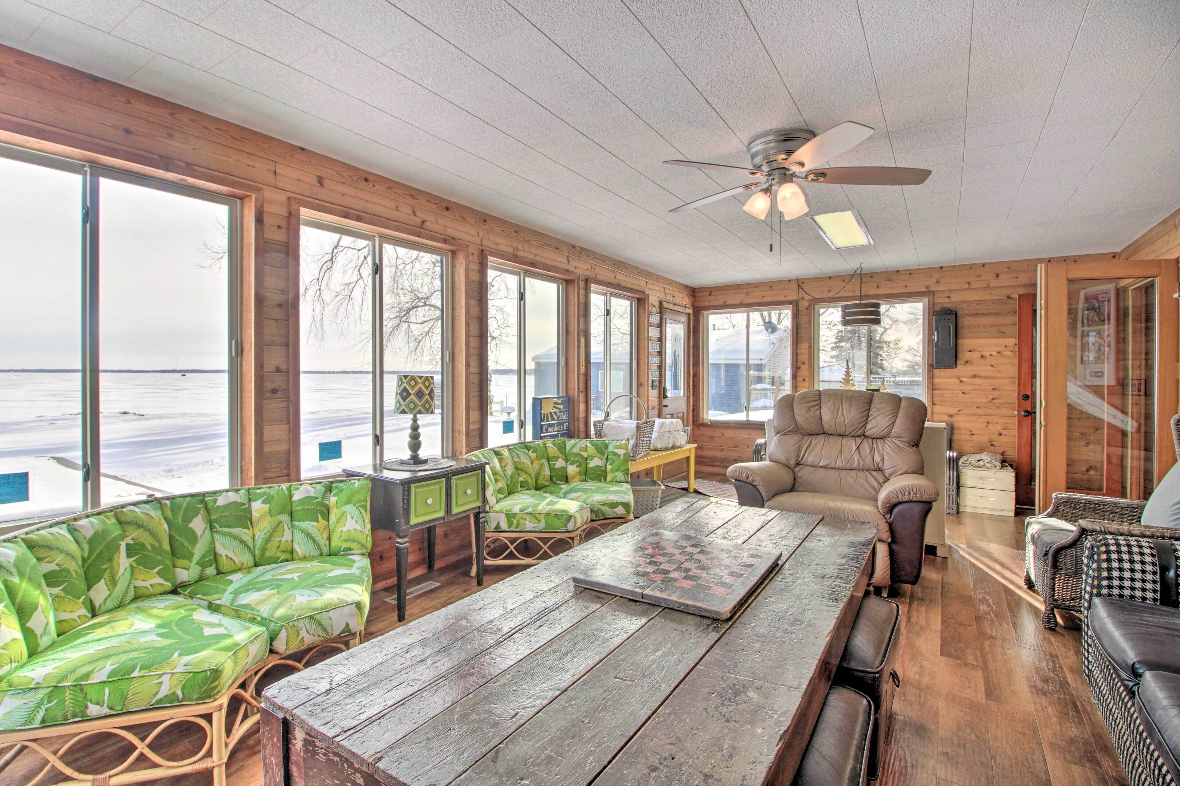Family-friendly Ottertail Home on Rush Lake!