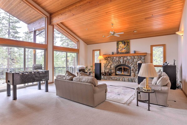 House (4 Bedrooms) | Interior - Mtn & Lake Views: Incline Village Ski Chalet (Incline Village)