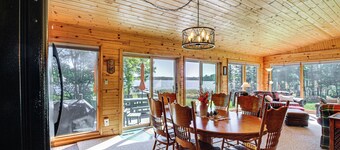 Lakefront Hackensack Cabin w/ Patio & Grill!