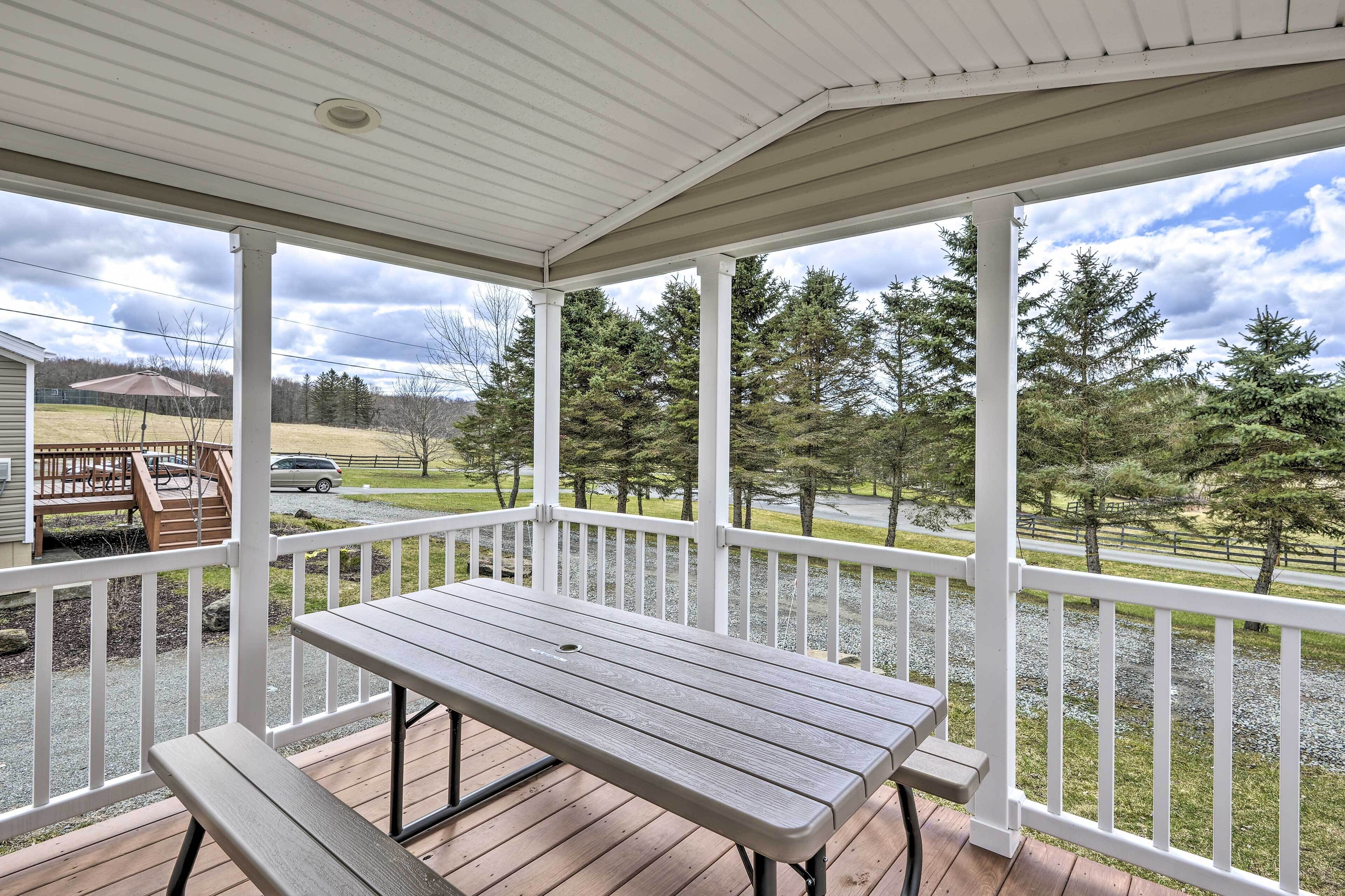 Peaceful Cottage on 100 Acres: Ski Elk Mountain!