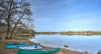 Lakefront Cabin w/ 2 Lofts, Boats on 4 Acres