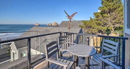 Exquisite Oceanside House w/ Pacific Views & Deck!