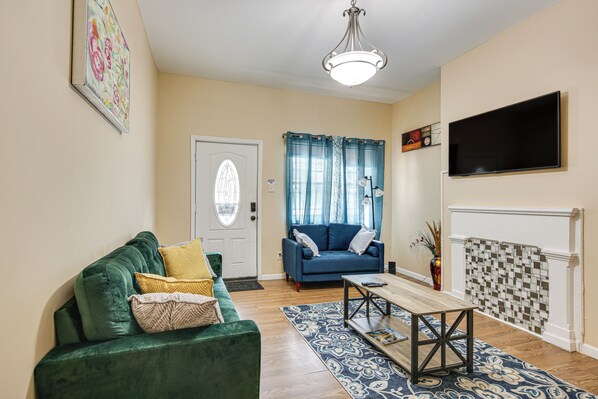 Apartamento (3 Bedrooms) | Zona de estar