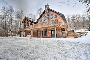 House (4 Bedrooms) | Interior - Hike, Ski & Swim: Luxury Cabin on Silver Lake! (Au Sable Forks)
