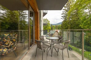 Departamento Deluxe | Vista del balcón