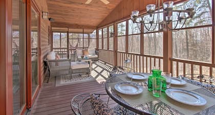 Cabin w/ Decks & Fire Pit Near Lost River!