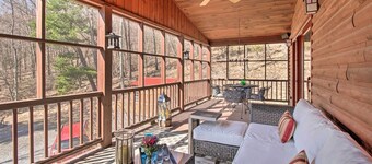 Cabin w/ Decks & Fire Pit Near Lost River!