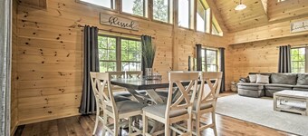 Lake View & Hot Tub: Wrightsville Cabin!