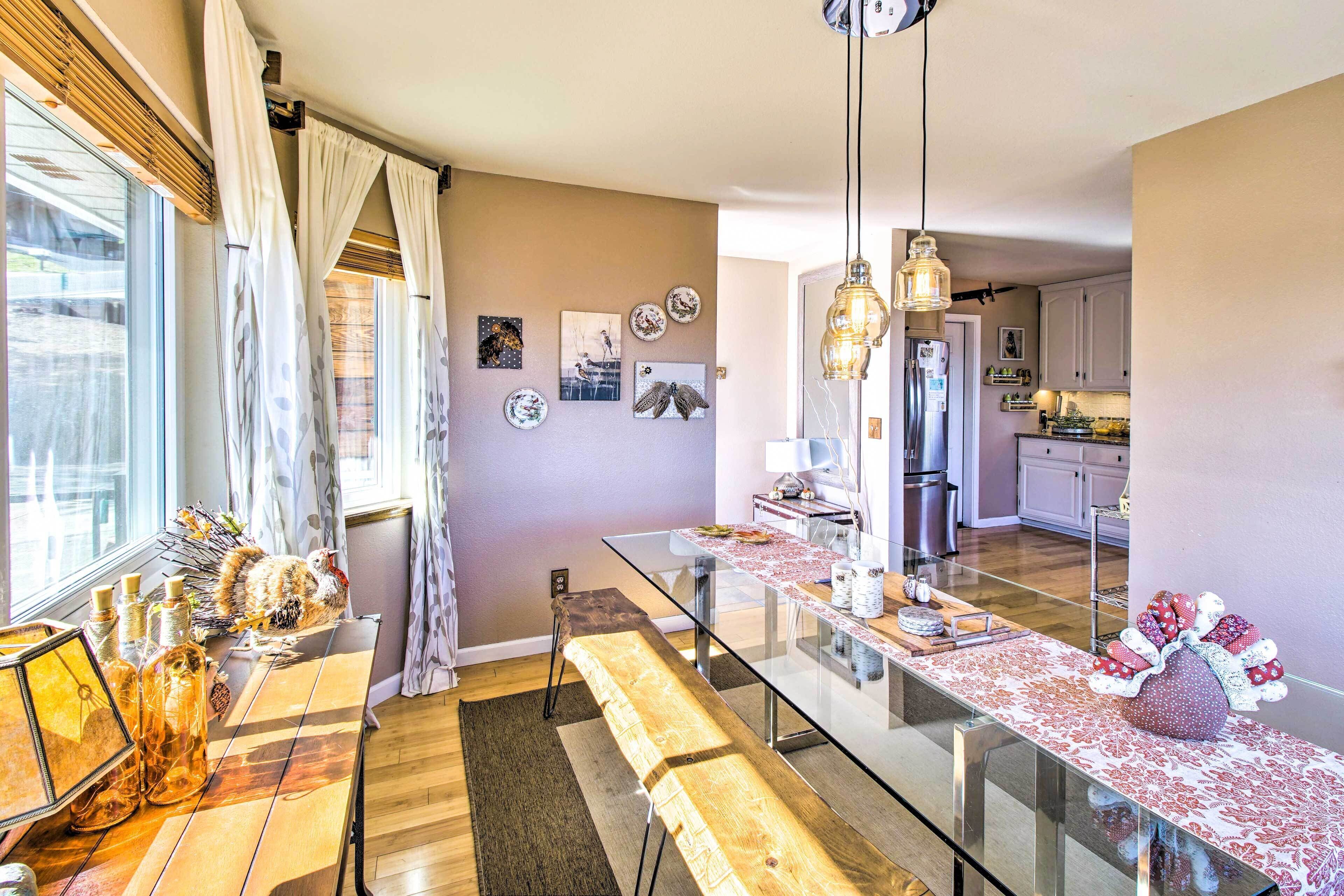 Unique Home w/ Deck, Grill, Lake & Mtn Views!