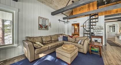 Quiet Waterfront Cabin w/ Dock, Game Room, Hot Tub