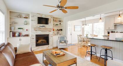 Walk to Pawcatuck River: Family-friendly Home!