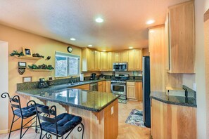 House (3 Bedrooms) | Interior - 4 Mi to Pine Lake: Hathaway Pines Cabin w/ Deck (Avery)