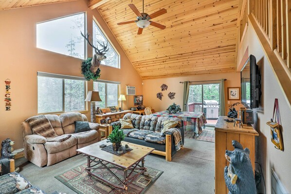 House (3 Bedrooms) | Front of property - 4 Mi to Pine Lake: Hathaway Pines Cabin w/ Deck (Avery)