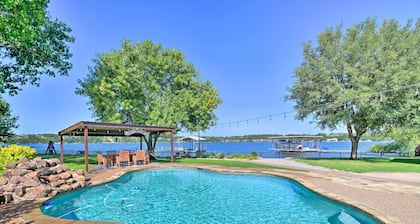 Spacious Granbury Home w/ Lakefront Outdoor Oasis!