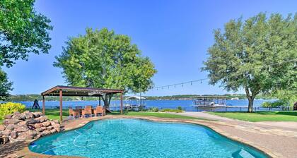 Spacious Granbury Home w/ Lakefront Outdoor Oasis!