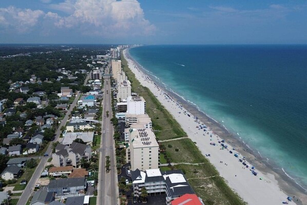 Sun loungers, beach towels