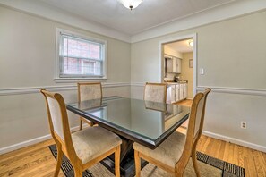 House (2 Bedrooms) | Interior - Dearborn Home w/ Games & Furnished Patio (Dearborn)