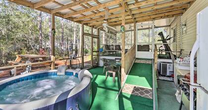 Keaton Beach Escape w/ Hot Tub < 2 Mi to Shore