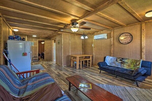 House (1 Bedroom) | Interior - Cozy Cookson Cabin w/ Fire Pit: 1 Mi to Lake! (Cookson)