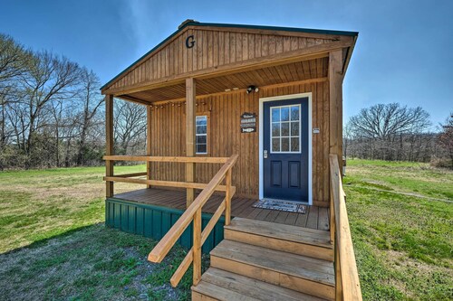 Cozy Cookson Cabin w/ Fire Pit: 1 Mi to Lake!