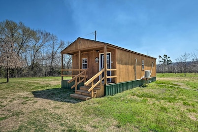 Cozy Cookson Cabin w/ Fire Pit: 1 Mi to Lake!
