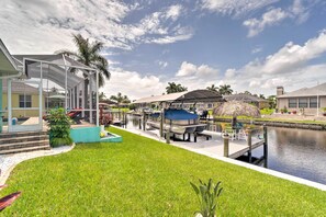 House (3 Bedrooms) | Interior - Private Pool: Waterfront Cape Coral Home! (Cape Coral)