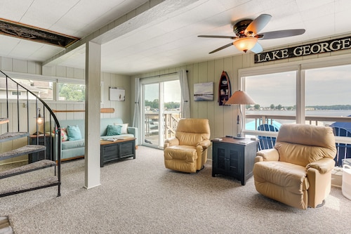 Lake George Cottage w/ Dock, Fire Pit & Kayaks!