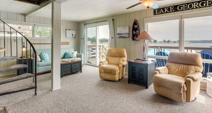 Lake George Cottage w/ Dock, Fire Pit & Kayaks!
