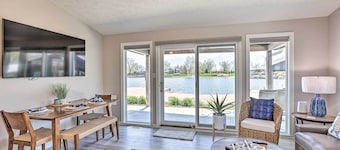 Lakefront Bellevue Home: Private Beach & Fire Pit!