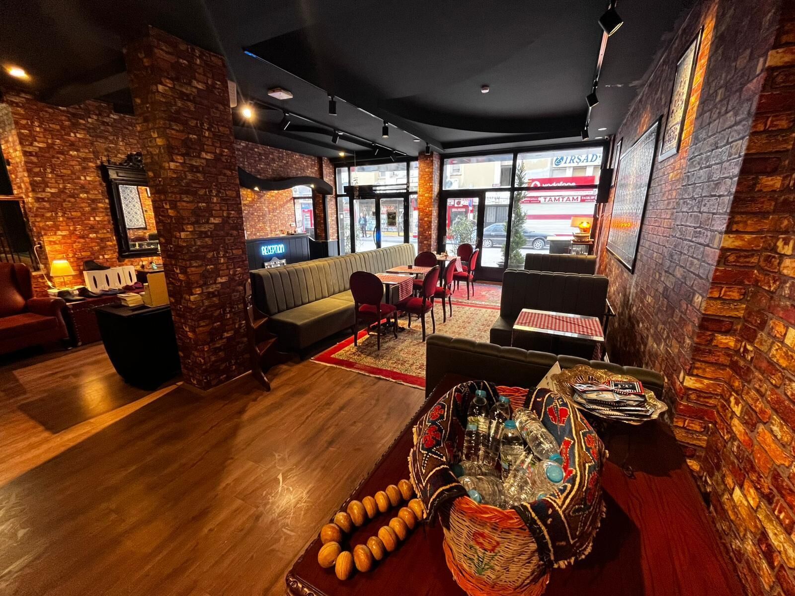 Sala de estar en el lobby