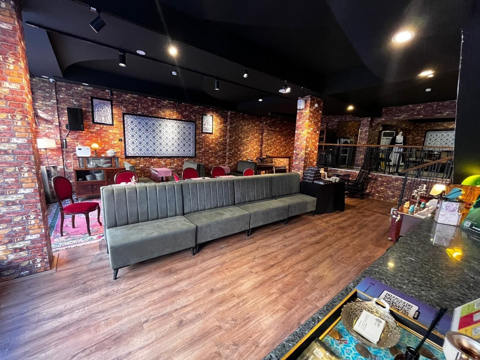 Sala de estar en el lobby