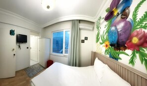 Economy Room | Premium bedding, laptop workspace, soundproofing, free WiFi - Sufi Homes (Konya)