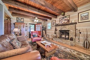 House (3 Bedrooms) | Interior - Bryson City Cabin w/ Hot Tub ~ 10 Mi to Dtwn! (Bryson City)