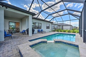 Outdoor pool - Luxury Ave Maria Rental w/ Private Pool & Spa! (Immokalee)