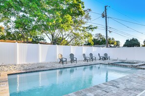 House (3 Bedrooms) | Interior - Private Hot Tub: Breezy Seminole Stay! (Seminole)