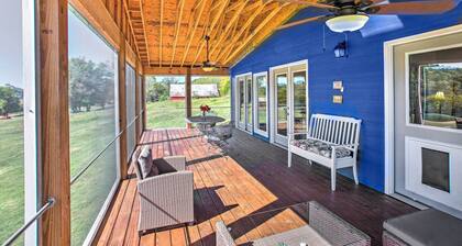 'granvilles Blue Cottage' Porch & River View!