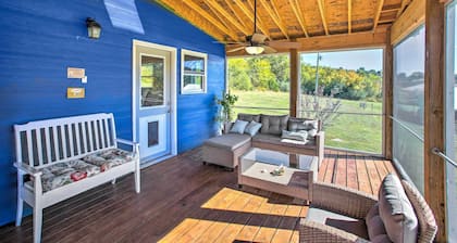 'granvilles Blue Cottage' Porch & River View!