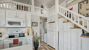 House (1 Bedroom) | Interior - Modern Flat Rock Tiny House w/ Community Pool (Flat Rock)